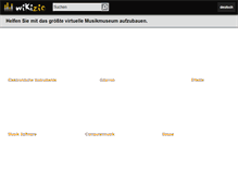 Tablet Screenshot of de.wikizic.org